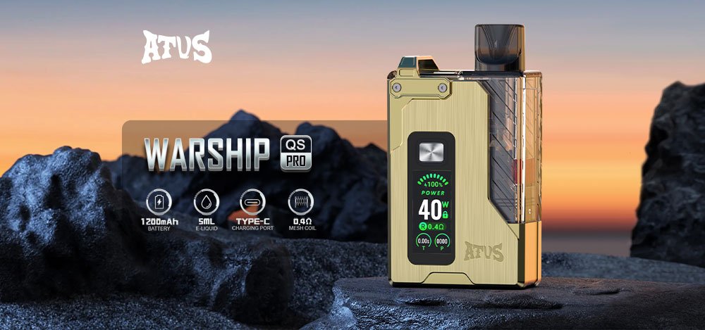 DE012 Disposable Vapes with rechargeable and adjustable airflow ATVS Vape