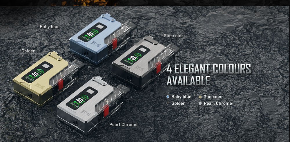 DE012 Disposable Vapes with rechargeable and adjustable airflow ATVS Vape