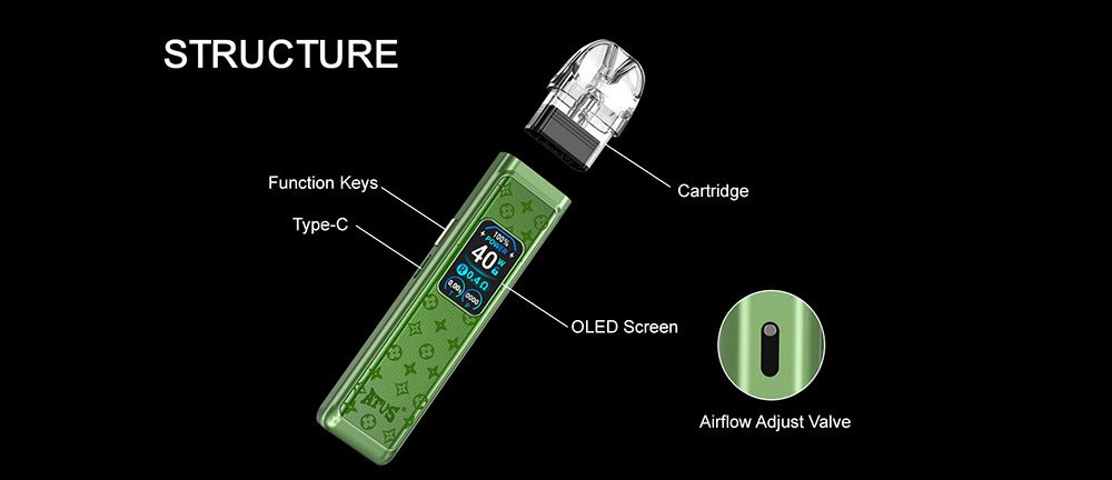 DE019 Refillable Pod Kit System Device ATVS Vape