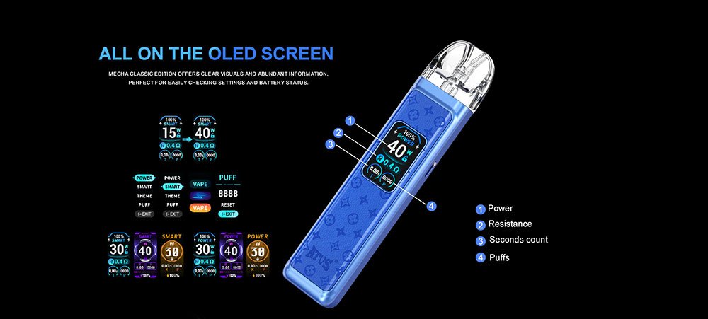 DE019 Refillable Pod Kit System Device ATVS Vape