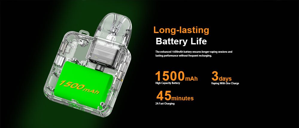 DE019 Refillable Pro Pod Kit System Device ATVS Vape