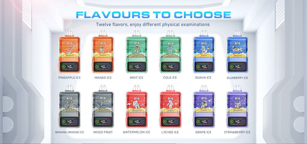 DE021 30000 Puffs Disposable Vape with LED display screen and adjustable airflow MTL DTL