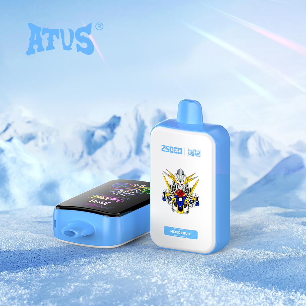 DE022 25000 Puffs Disposable Vape with Full screen rechargeable and adjustable airflow ATVS Vape