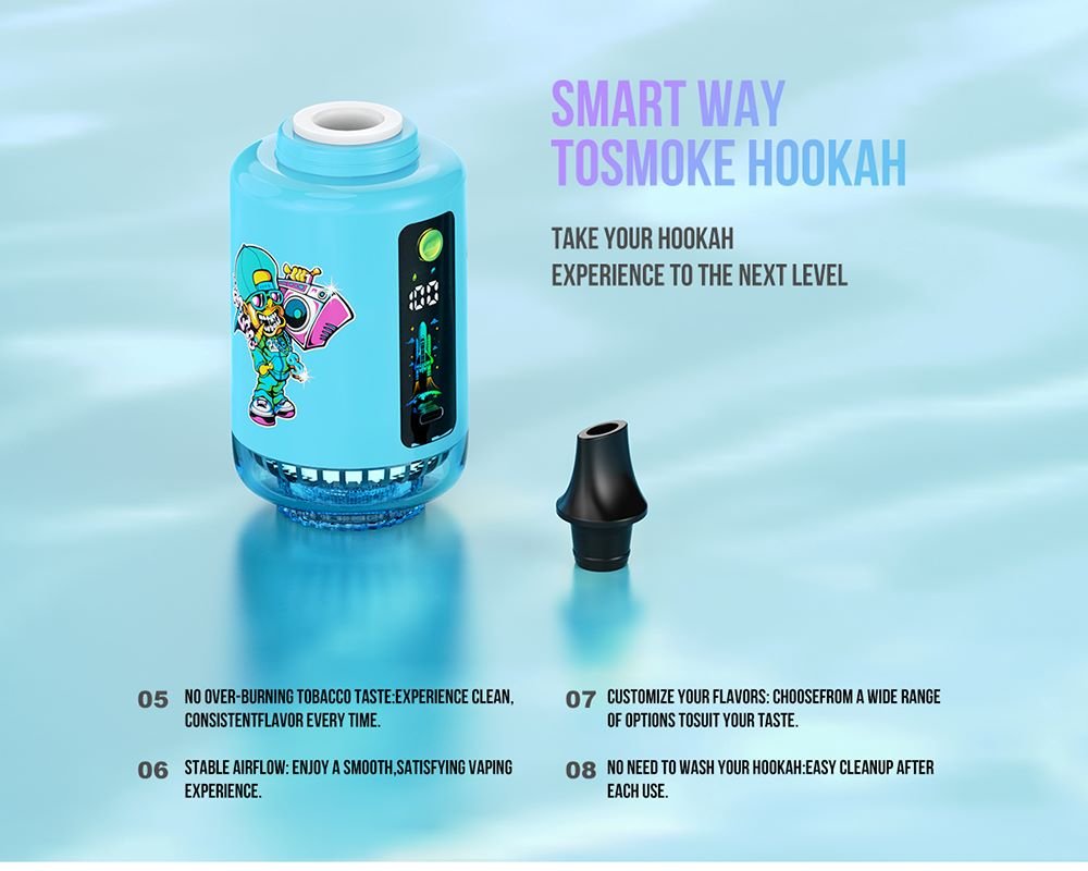 DE027 12000 Puffs Hookah Shisha Vape with rechargeable and adjustable airflow ATVS Vape