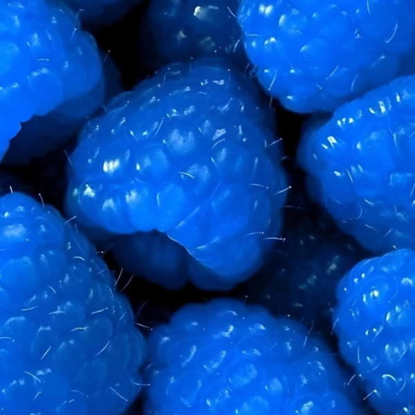 What does blue raspberry vape taste like