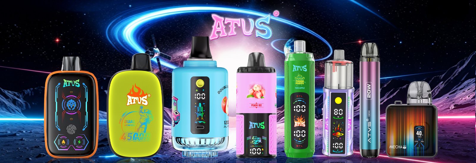 atvs 40k 60k 120k puffs pod kit disposable vape